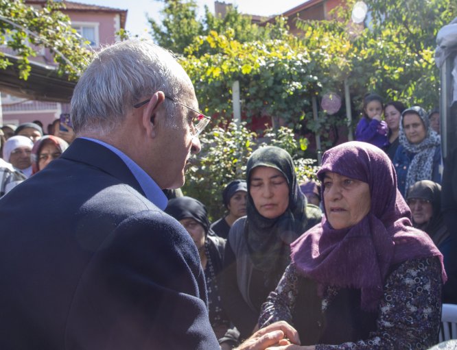 Kılıçdaroğlu'ndan taziye ziyareti