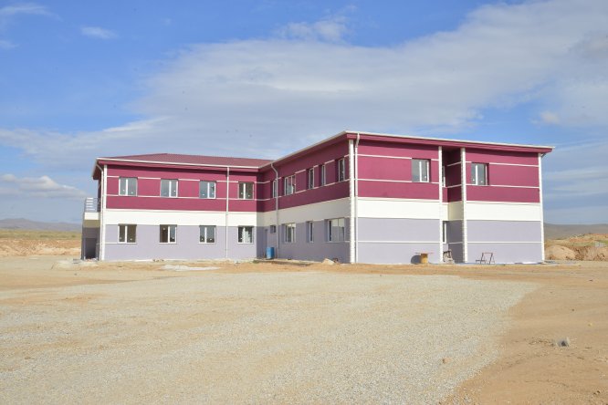 KAEÜ'de Neşet Ertaş GSF binası inşaatı
