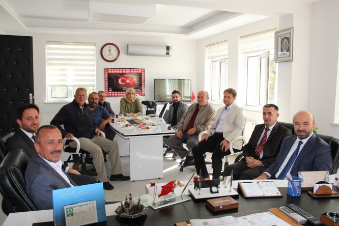 Başkan Koçer'e ziyaretler