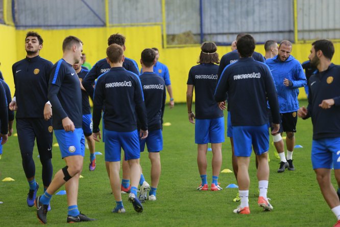 MKE Ankaragücü, Beşiktaş maçı hazırlıklarını tamamladı