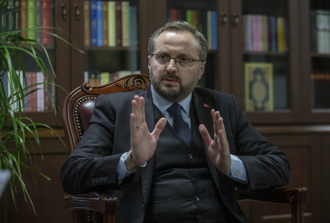 "Afrika'daki dini kuruluşlar arasında birliğin tesisi için çalışıyoruz"