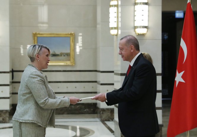 Cumhurbaşkanı Erdoğan'ın kabulü