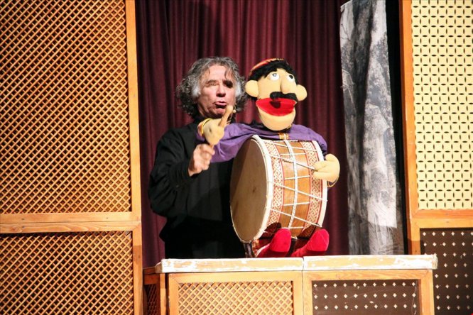 Beypazarı'nda öğrencilere kukla gösterisi