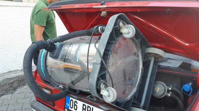 Beypazarı'nda depodan hırsızlık