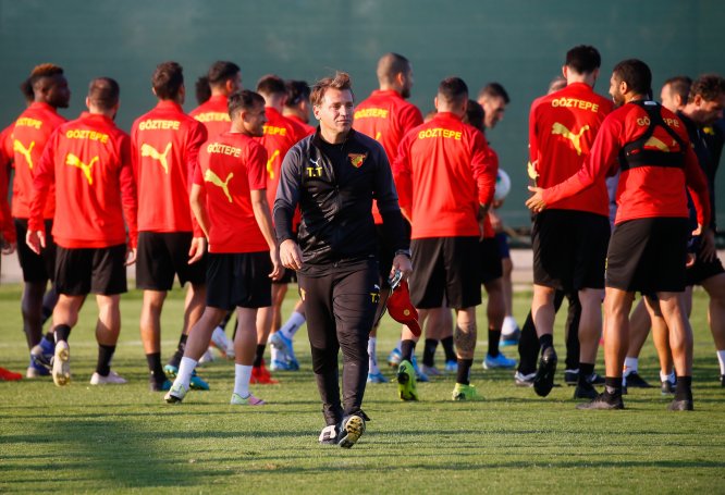 Göztepe'de Kasımpaşa maçı hazırlıkları