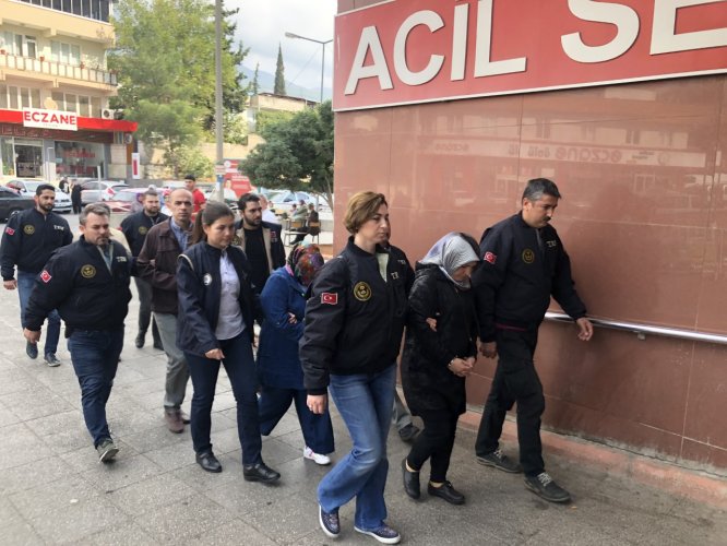Kahramanmaraş'taki FETÖ'nün hücre evlerine operasyon