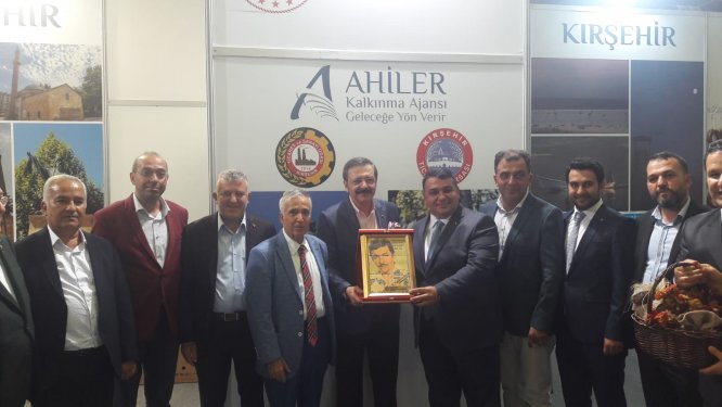 Kırşehir yöresel ürünleri YÖREX Fuarı'nda
