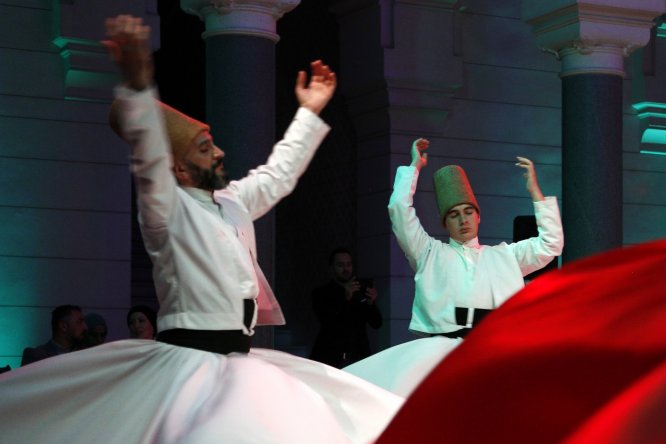 Saraybosna'da "Aşkla" konulu sema gösterisi düzenlendi