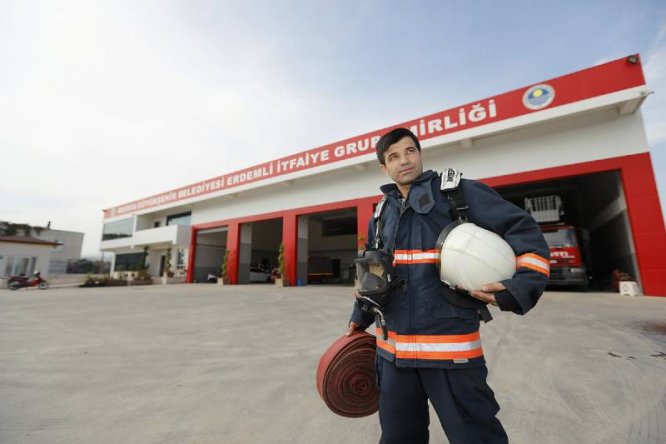 İtfaiye erinin muay thai sevdası