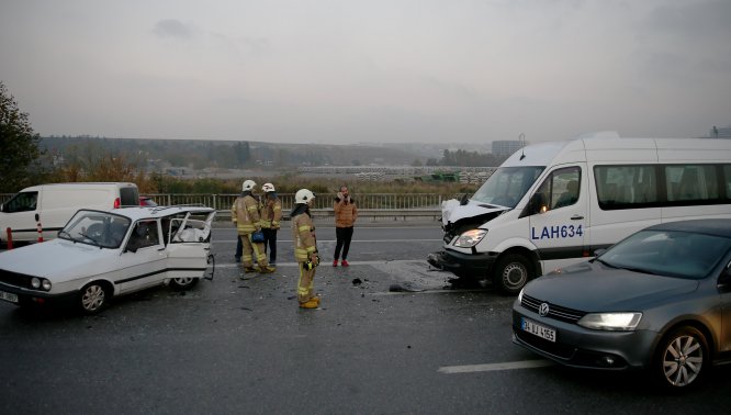 Bahçelievler'de trafik kazası: 1 yaralı