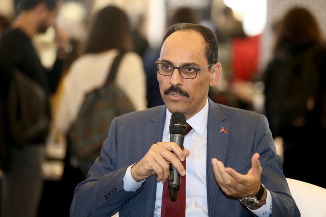 Cumhurbaşkanlığı Sözcüsü Kalın, Penfest'te söyleşiye katıldı