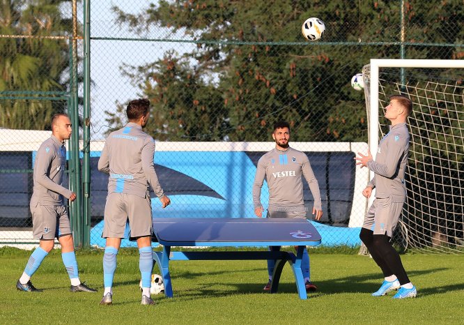 Trabzonspor, Krasnodar maçının hazırlıklarına başladı