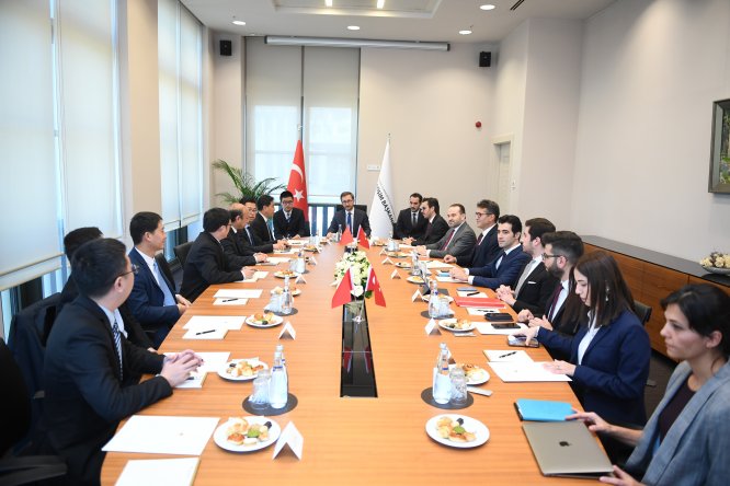 Altun, Çin Ulusal Radyo ve Televizyon İdaresi heyetini kabul etti