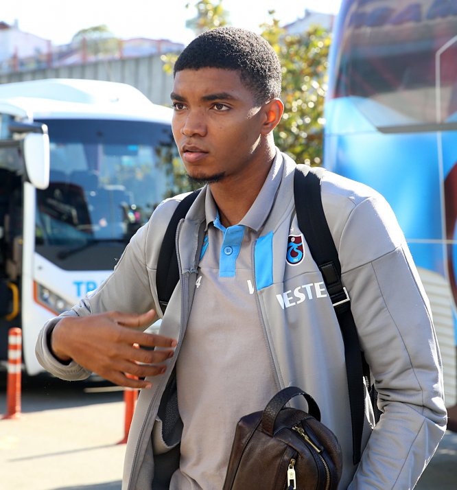 Trabzonspor, UEFA Avrupa Ligi maçı için Krasnodar'a gitti