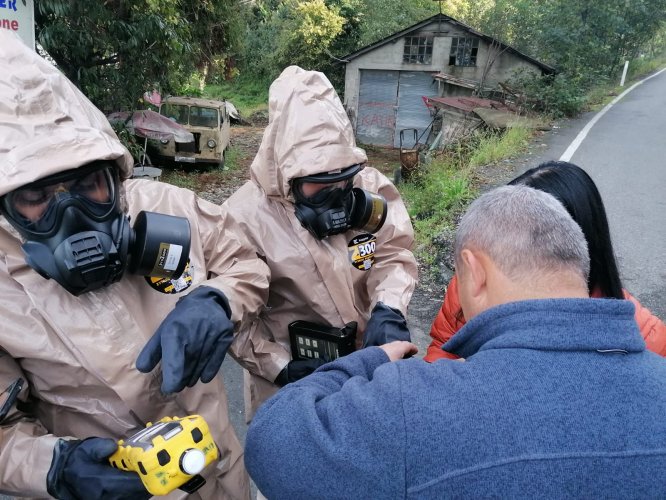 Rize'de yer altından çıkan gaz incelemeye alındı