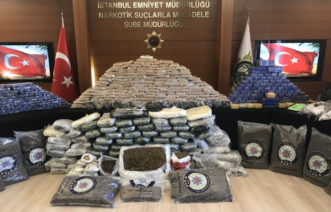 İstanbul'da uyuşturucu operasyonları
