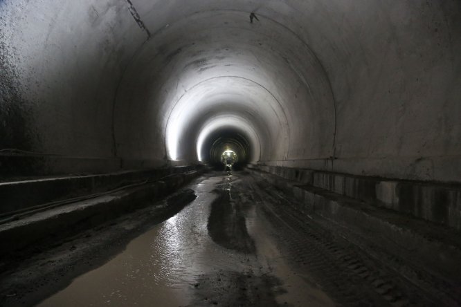 Vali Salih Ayhan, Geminbeli Tüneli'ni inceledi