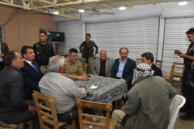 Şanlıurfa Valisi Abdullah Erin Rasuylayn'da inceleme yaptı