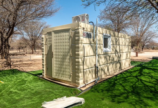 TİKA'dan Namibya'da modern süt üretimine destek