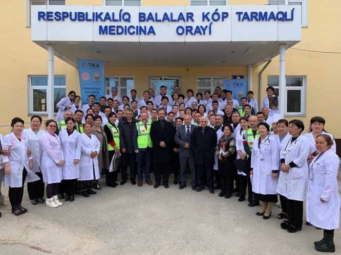 Türk uzmanlardan Özbek doktorlara "çocuklara ileri yaşam desteği" eğitimi