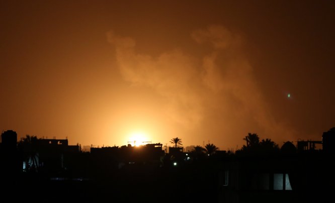 İsrail'den Gazze'ye hava saldırısı