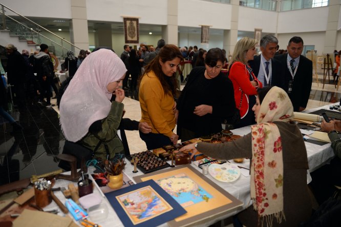 "1. Uluslararası Geleneksel Iğdır Türk Sanatları" çalıştayına ilgi