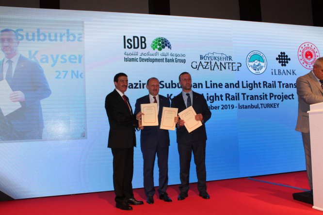 İslam Kalkınma Bankasından Türkiye raylı sistemine destek