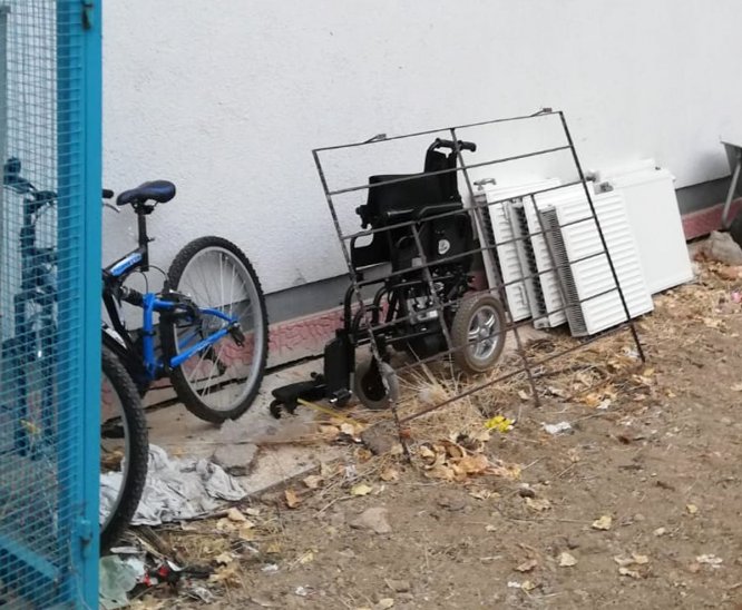 Kırşehir'de engellilerin bisikletlerini çaldığı iddiasıyla yakalanan Iraklı zanlı tutuklandı