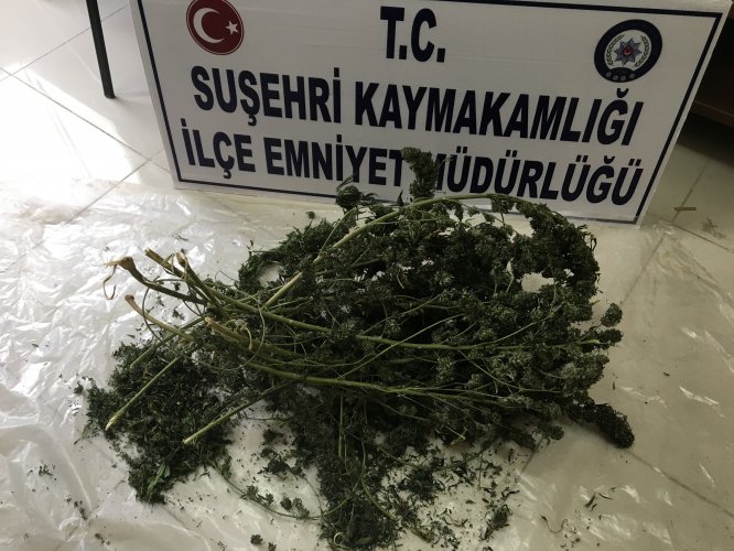 Sivas'taki uyuşturucu operasyonunda 4 kişi gözaltına alındı