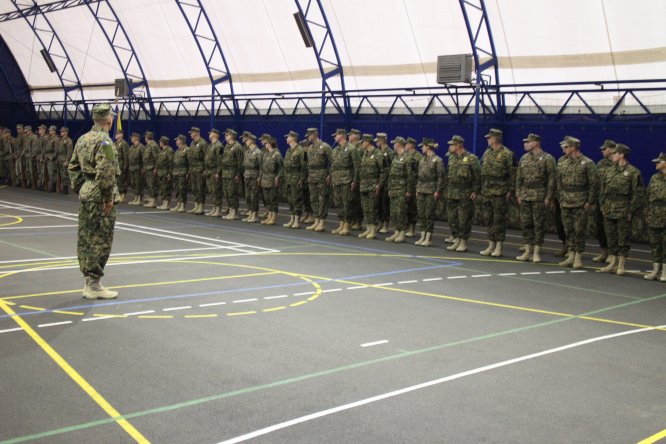 Bosna Hersekli 53 asker Afganistan'a uğurlandı