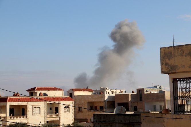 Esed rejimi İdlib'de pazar yerlerine saldırdı: 11 ölü