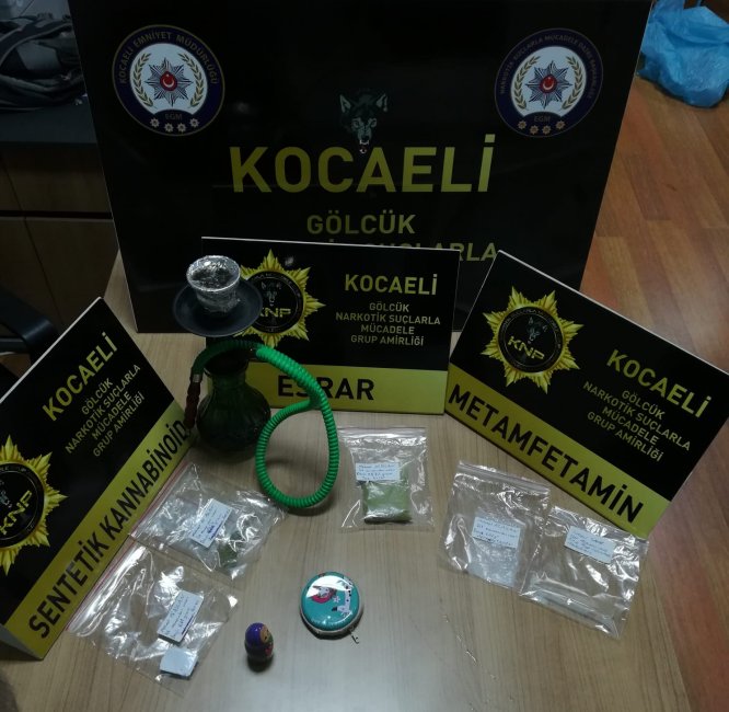 GÜNCELLEME - Kocaeli'deki uyuşturucu operasyonunda yakalanan 33 şüpheliden 17'si tutuklandı