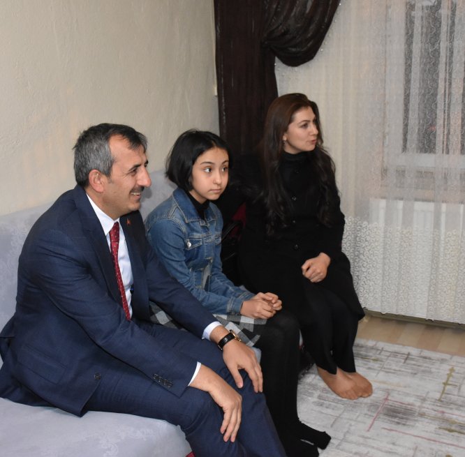 Kırıkkale'de engelli bireyi bulunan 200 aile ziyaret edildi