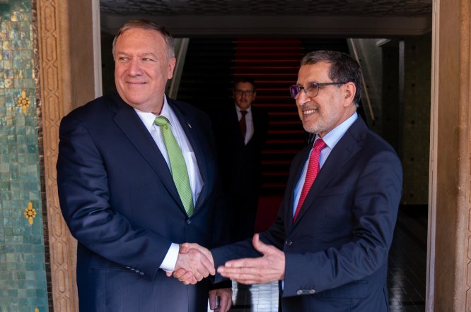 ABD Dışişleri Bakanı Pompeo Fas'ta üst düzey temaslarda bulundu