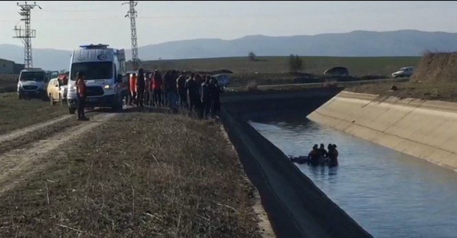 Edirne'de aracı sulama kanalında bulunan avukatın cansız bedenine ulaşıldı