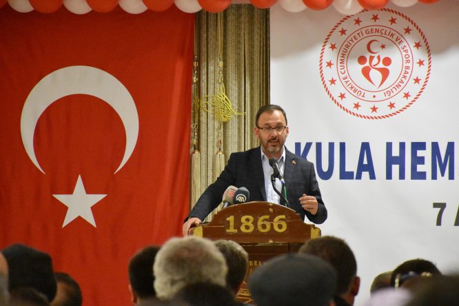 Bakanlar Kasapoğlu, Pekcan ve Turhan Manisa'da hemşehri buluşmasına katıldı