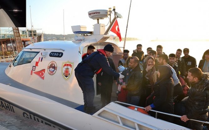 Balıkesir'de 39 düzensiz göçmen yakalandı