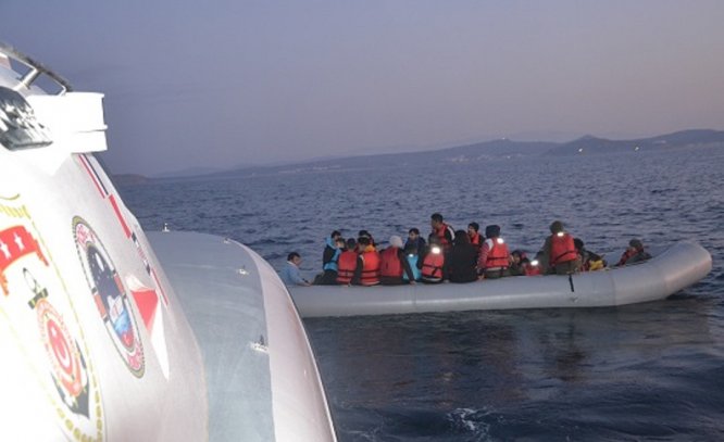 Balıkesir'de 39 düzensiz göçmen yakalandı