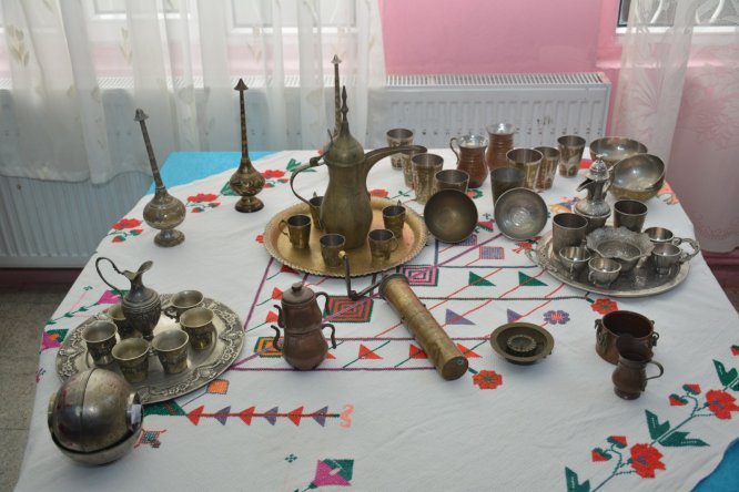 İlkokul öğrencileri, 200 parça eski eşyayla bir günlük nostalji müzesi açtı