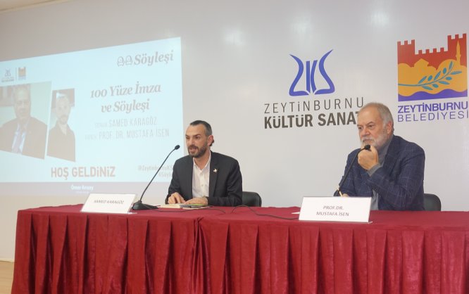 "100 Yüze İmza ve Söyleşi" programında "muhacirlik" konuşuldu