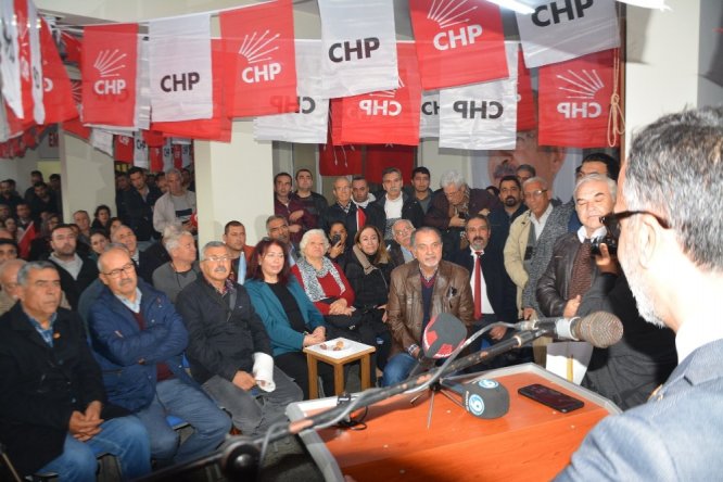 Söke CHP’de mevcut Başkan Ali Kemal Özcan adaylığını açıkladı