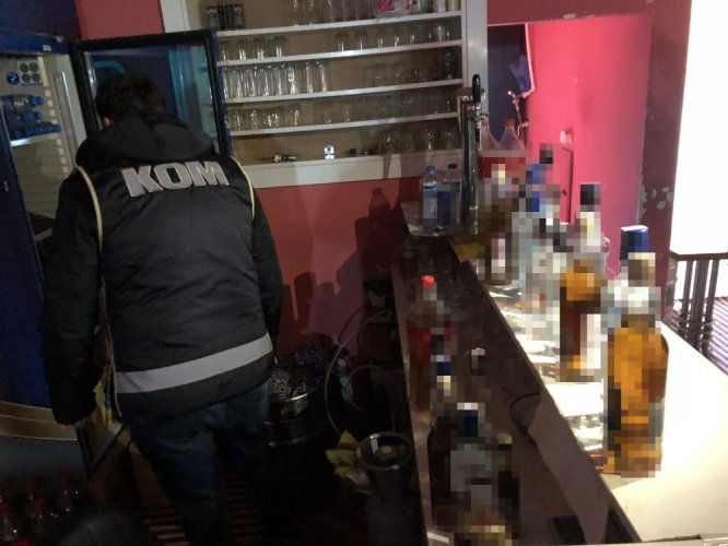 Aksaray’da alkollü mekanlar denetlendi