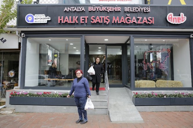 Halk Et Kepez Satış Mağazası açıldı