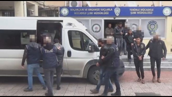 Barış Pınarı Harekatı’nda yakalanan 8 terörist tutuklandı