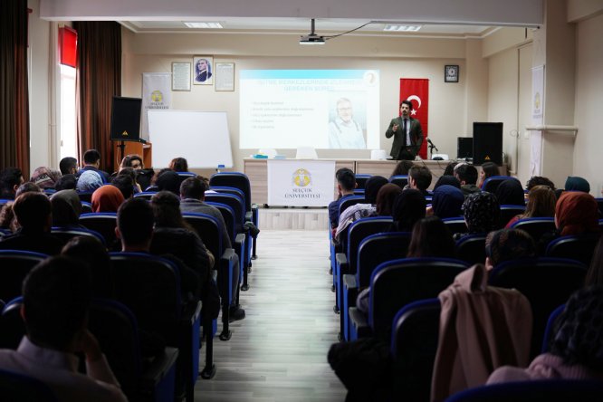 Bozkır Sağlık Bilimleri Fakültesi'nde seminer