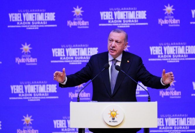 Cumhurbaşkanı Erdoğan: “Terör örgütlerinin yanında yer alan bir örgüt”