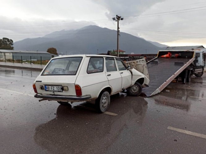 Fethiye’de trafik kazası: 2 yaralı