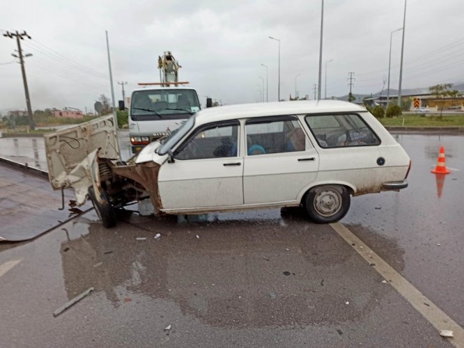 Fethiye’de trafik kazası: 2 yaralı
