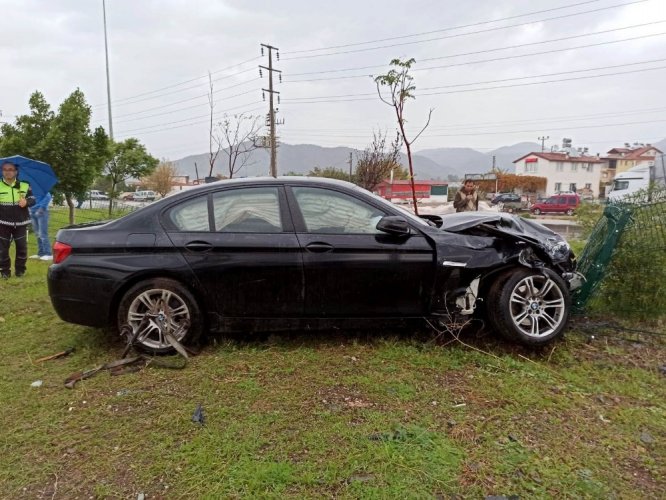 Fethiye’de trafik kazası: 2 yaralı