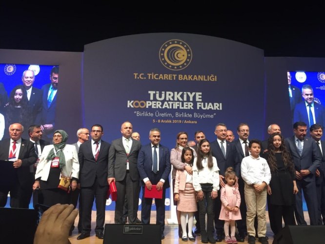 Türkiye Kooperatifler Fuarı’nda Adana stantına yoğun ilgi